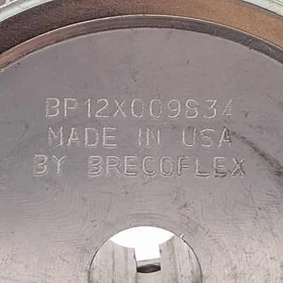 Used BRECOflex BP12X009834 AT5/64 Timing Pulley, 5mm Pitch, 64-Tooth, ø19mm Bore