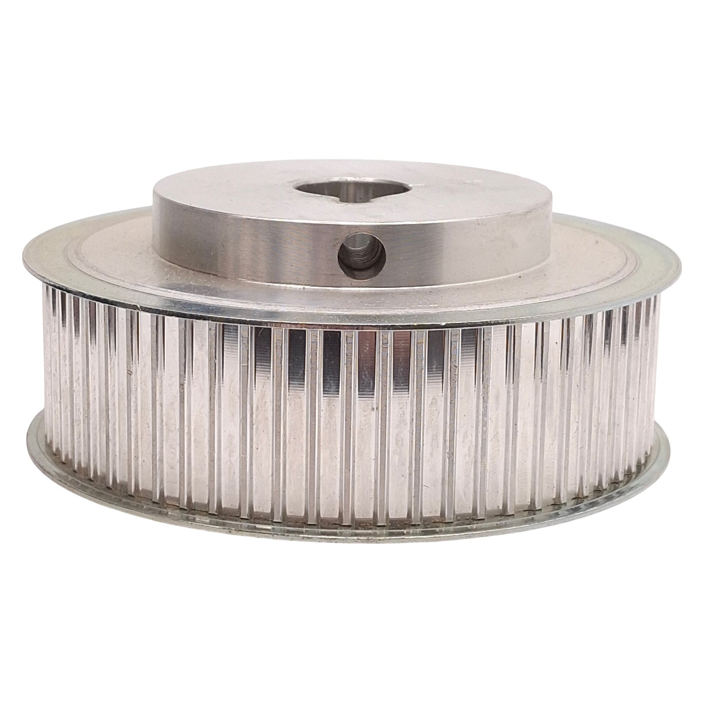 Used BRECOflex BP12X009834 AT5/64 Timing Pulley, 5mm Pitch, 64-Tooth, ø19mm Bore