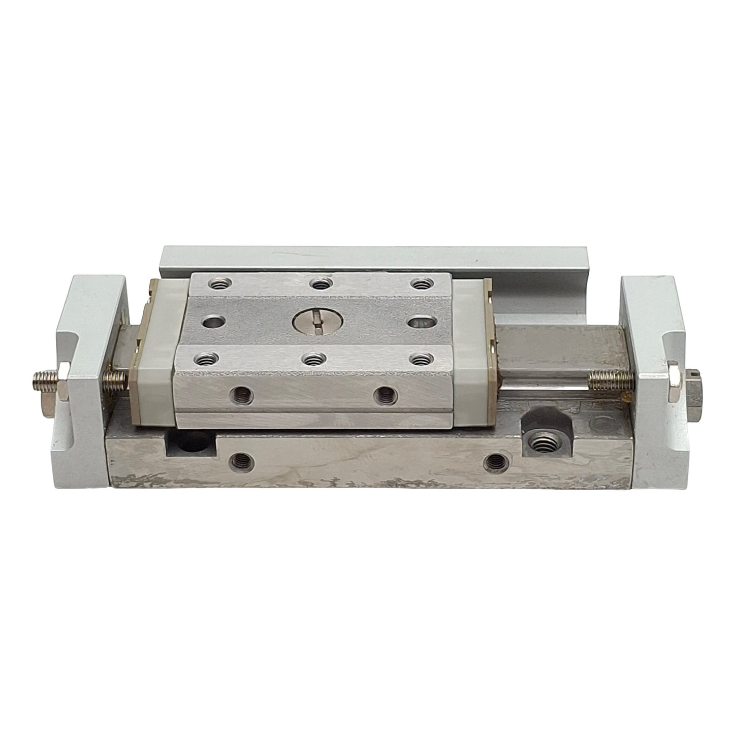 Used SMC MXP10-20 Pneumatic Slide Table, ø10mm Bore, 20mm Stroke, M5x0.8, 0.15-0.7MPa