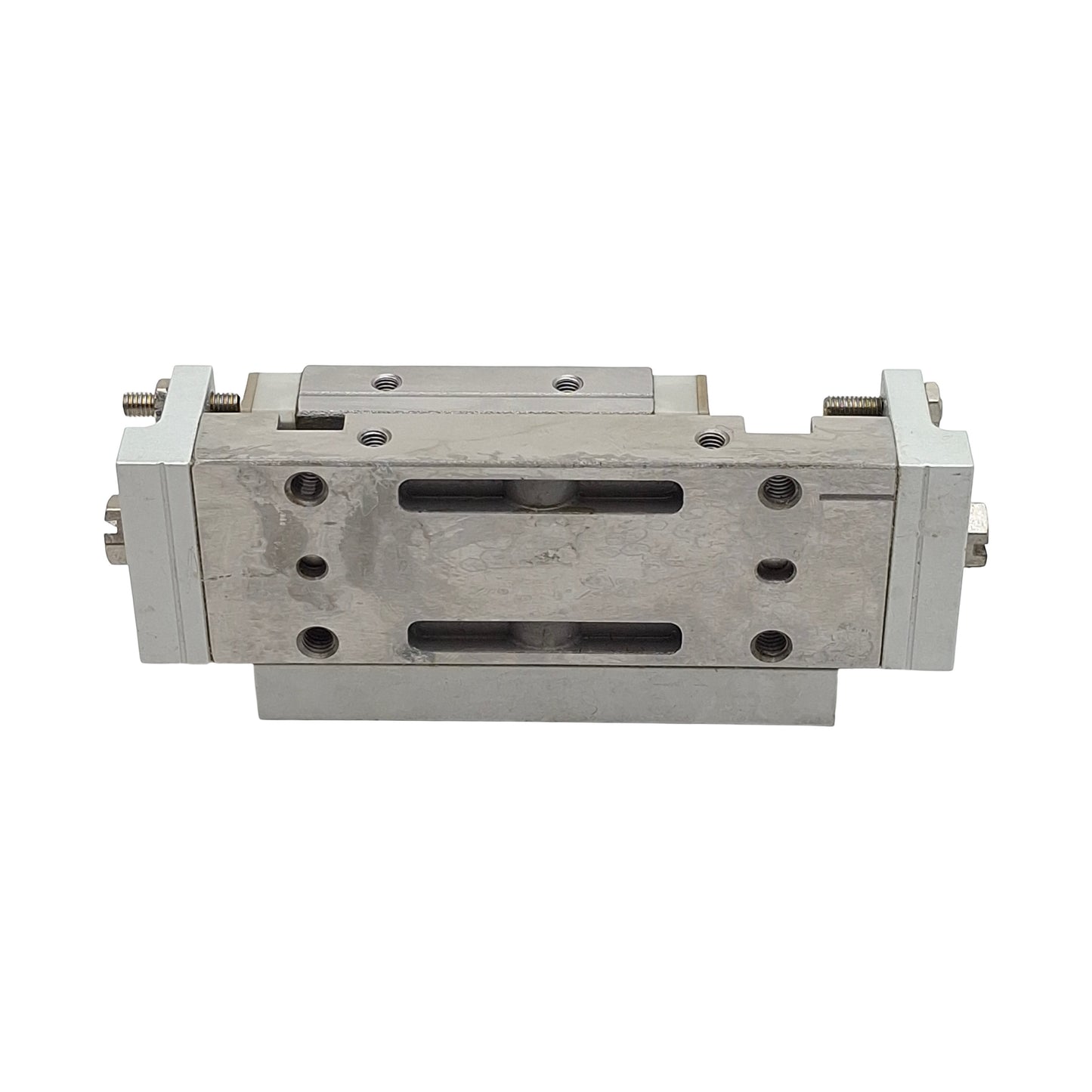 Used SMC MXP10-20 Pneumatic Slide Table, ø10mm Bore, 20mm Stroke, M5x0.8, 0.15-0.7MPa