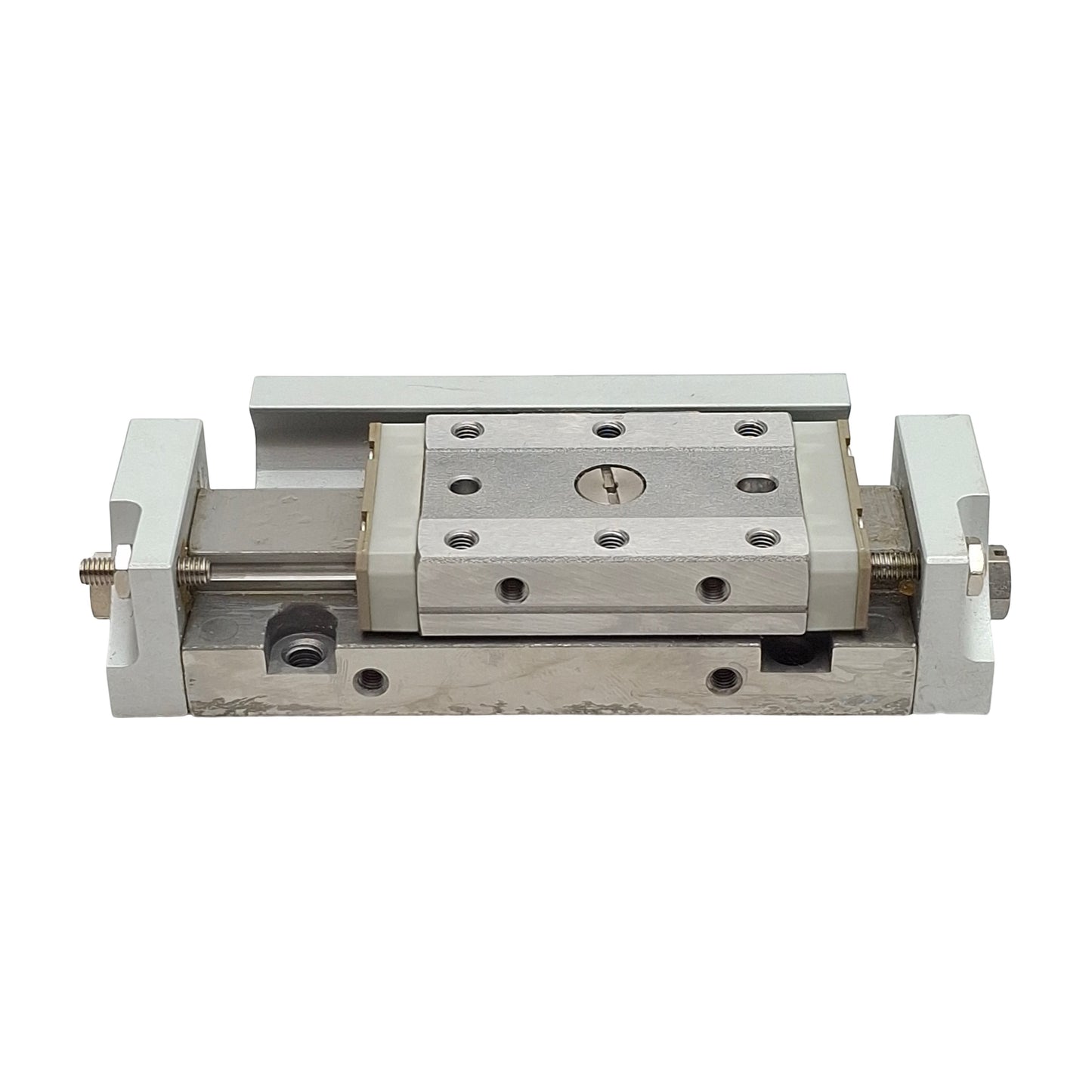 Used SMC MXP10-20 Pneumatic Slide Table, ø10mm Bore, 20mm Stroke, M5x0.8, 0.15-0.7MPa