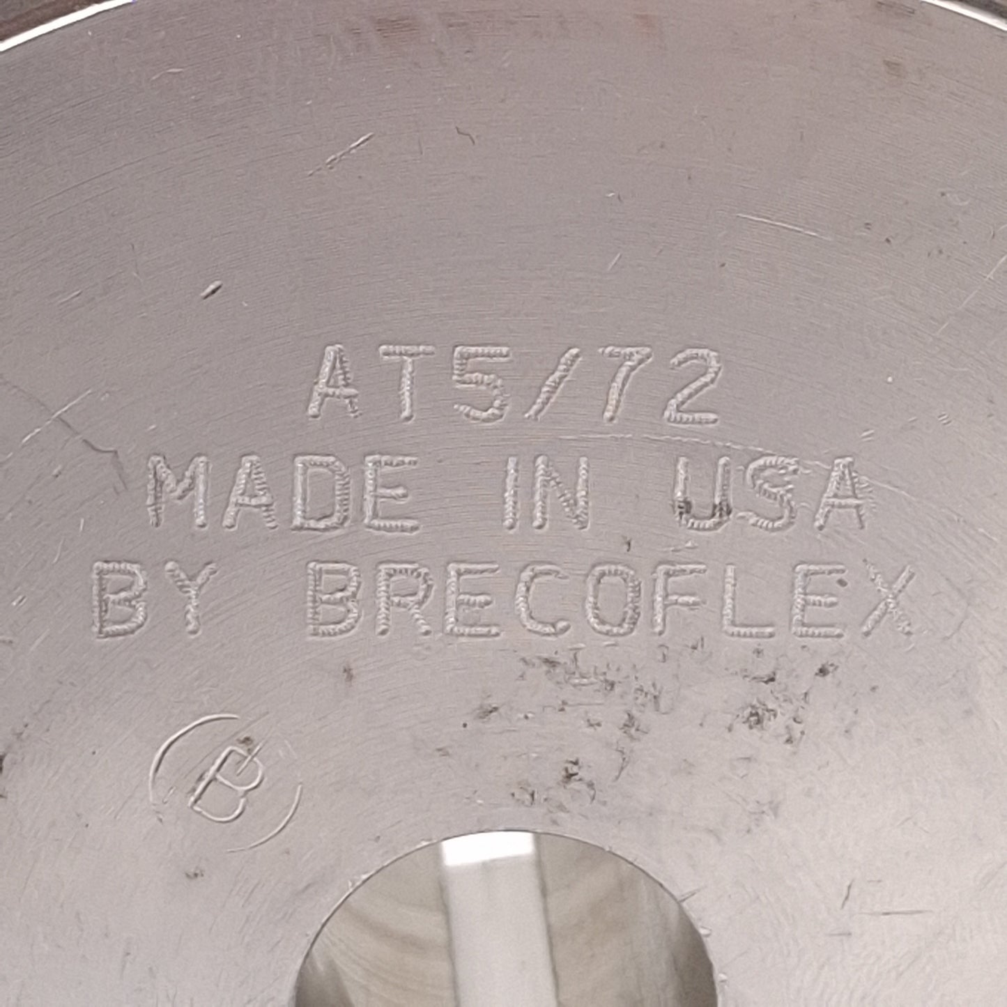 Used BRECOflex AT5/72 Flanged Timing Pulley, 5mm Pitch, 72-Tooth, ø19mm Bore