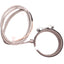Used Heatzone MID3Z1Z50BO154 Heater Band 120V 400W, 1in length, ø3in ID, ø3.4in OD