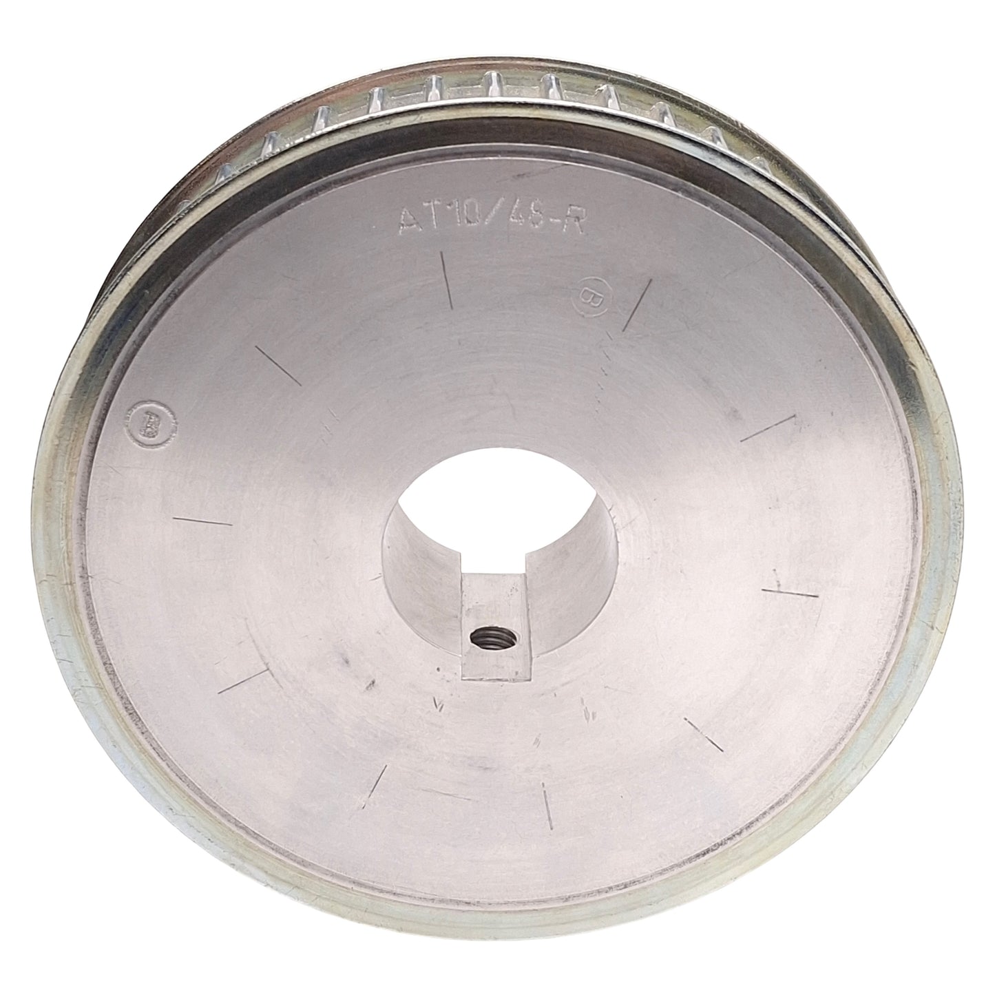 Used BRECOflex AT10/48-R Flanged Timing Pulley, 10mm Pitch, 48-Tooth, ø40mm Bore