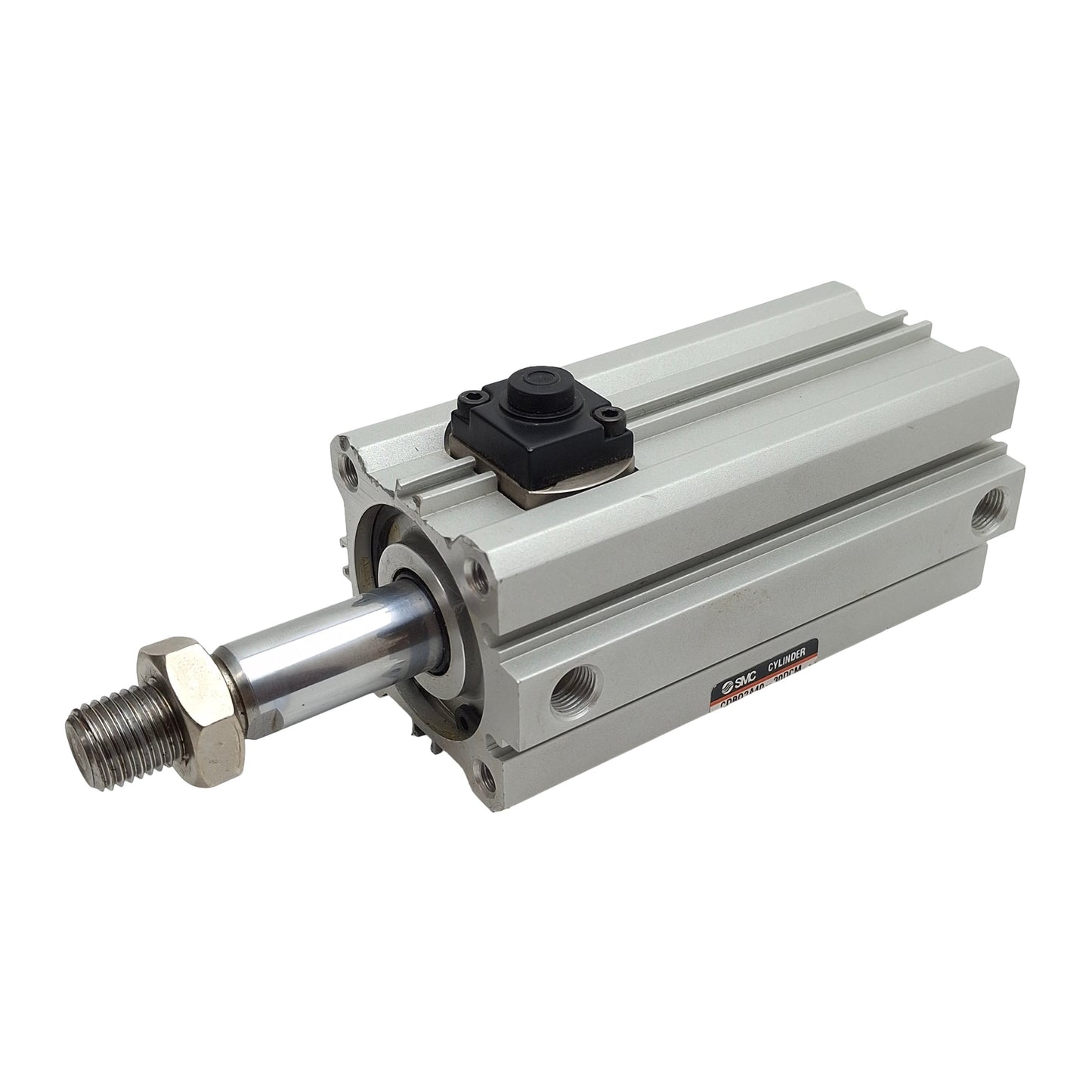 Used SMC CDBQ2A40-30DCM-RN Locking Compact Cylinder, ø40mm Bore, 30mm Stroke, Rc1/8
