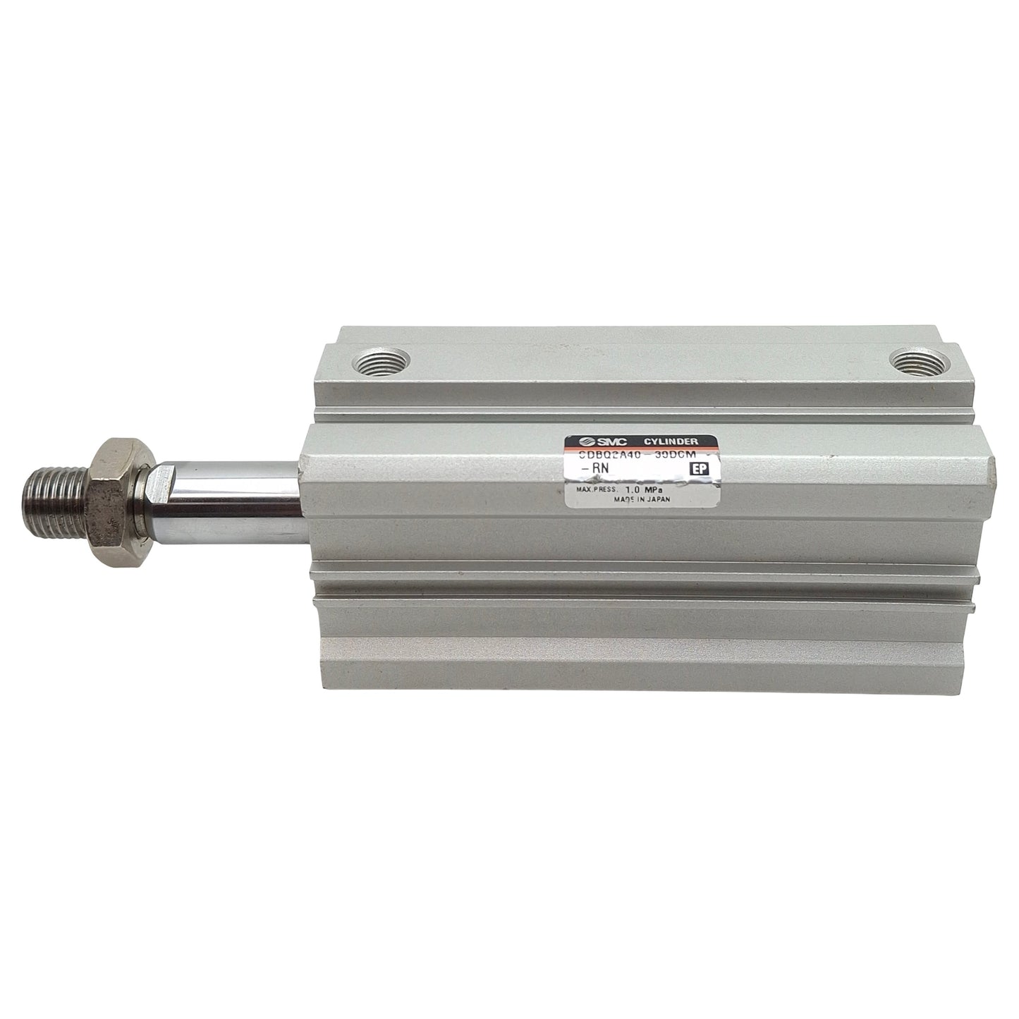 Used SMC CDBQ2A40-30DCM-RN Locking Compact Cylinder, ø40mm Bore, 30mm Stroke, Rc1/8