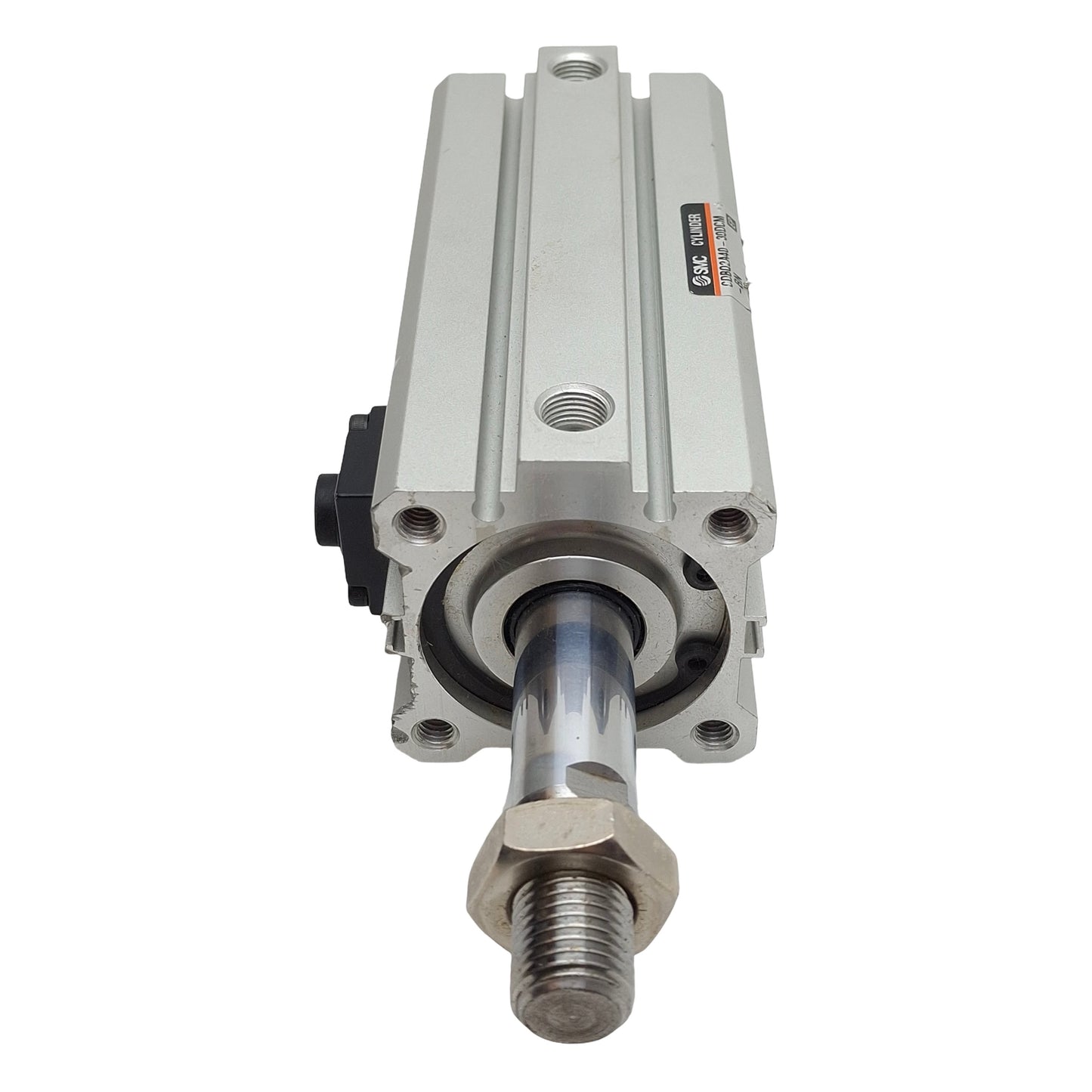 Used SMC CDBQ2A40-30DCM-RN Locking Compact Cylinder, ø40mm Bore, 30mm Stroke, Rc1/8