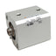 Used SMC NCDQ2G20-10DC Compact Cylinder, ø20mm Bore, 10mm Stroke, M5x0.8, 1.0MPa Max