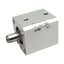 Used SMC NCDQ2G20-10DC Compact Cylinder, ø20mm Bore, 10mm Stroke, M5x0.8, 1.0MPa Max