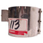 Used Seiwa A1731B Heater Band ø130mm ID, 120mm Length, 200V-220V 2050W, Ring Terminal