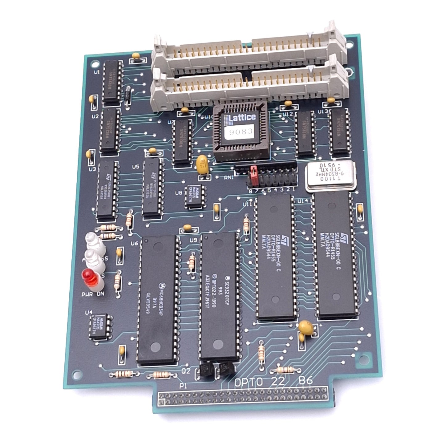 Used Opto22 001842G I/O Control Board for SNAP I/O PLC System, 2-Slot, 12VDC