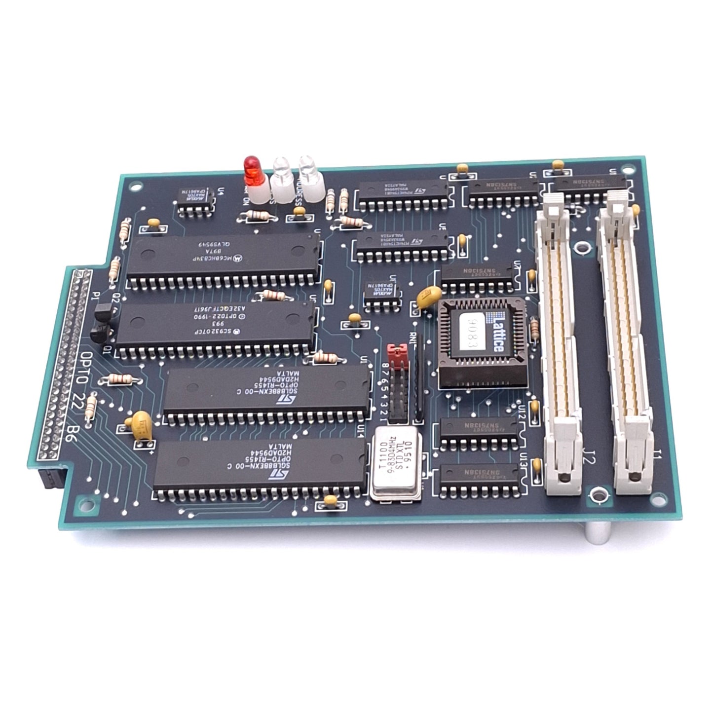 Used Opto22 001842G I/O Control Board for SNAP I/O PLC System, 2-Slot, 12VDC