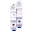 Used Lot of 2 Gould USM1 UltraSafe Midget Fuse Holders, 1-Pole, 600V 30A, DIN Rail