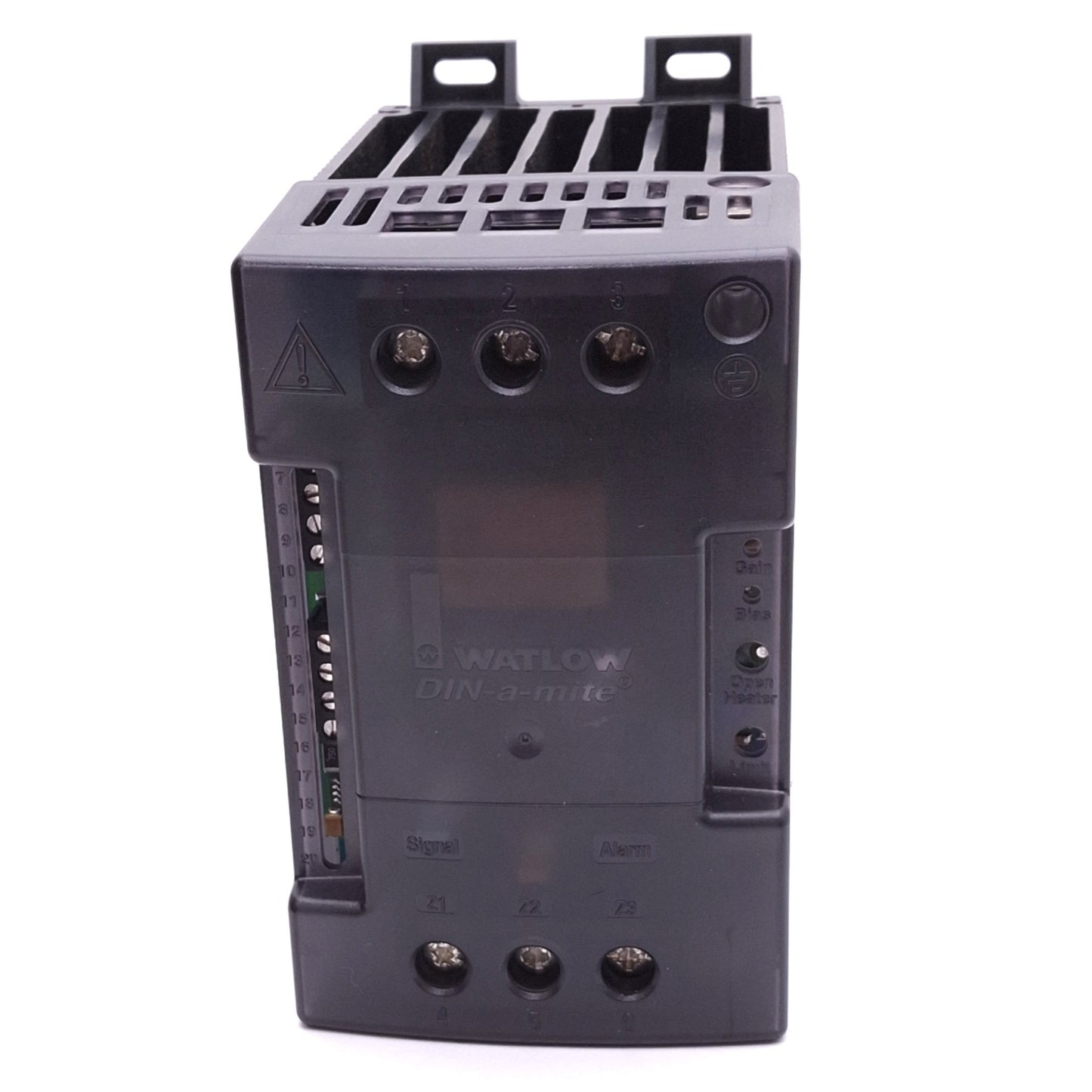 Used Watlow DC10-12L0-0000 DIN-a-mite Solid State Power Controller, 100-120VAC 55A