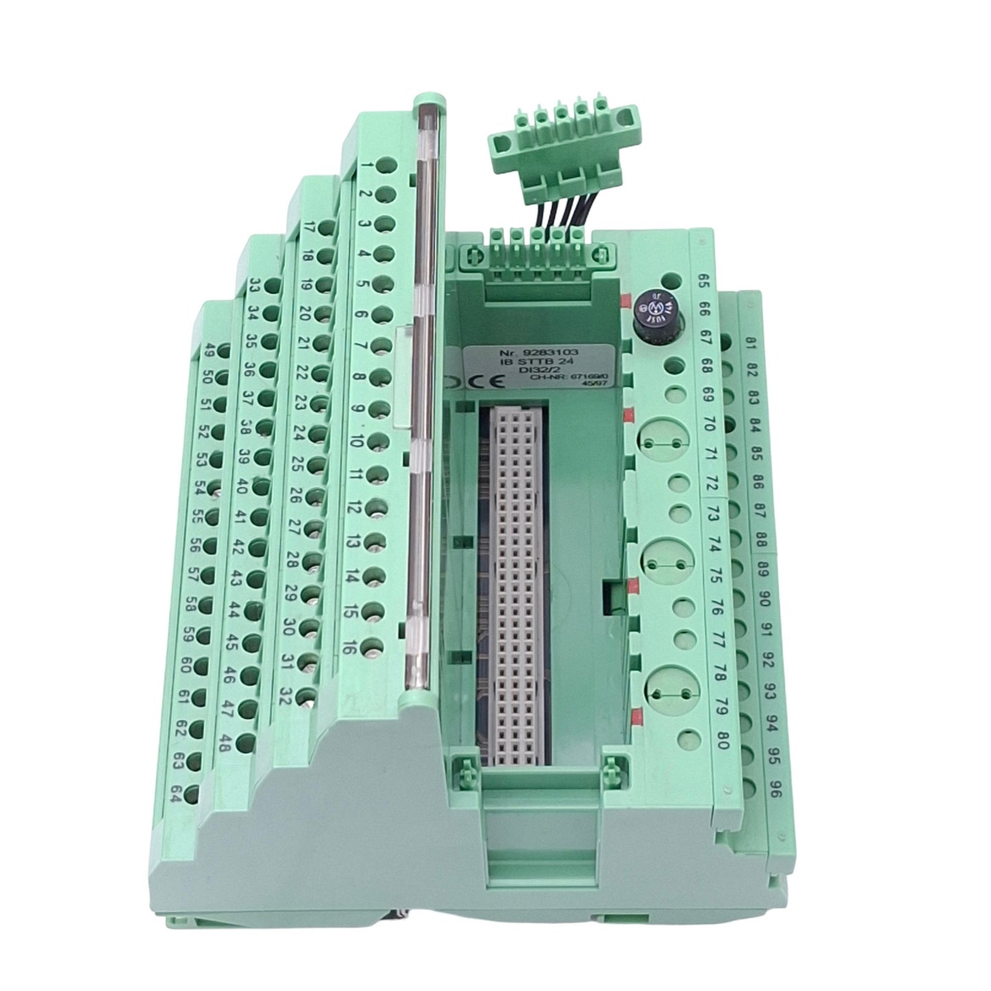 Used Phoenix Contact 2754927 IB ST 24 DI32/2 I/O Module Breakout Board, 32 In, 24VDC