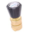 Used Tescom 44-5212-242 Pneumatic Pressure Regulator, 400psi In, 100psi Out, 1/4" NPT