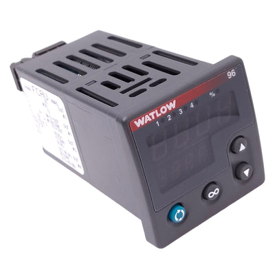 Used Watlow 96B0-FCAU-00RG Universal Process Temperature Controller, 24-28VAC/DC