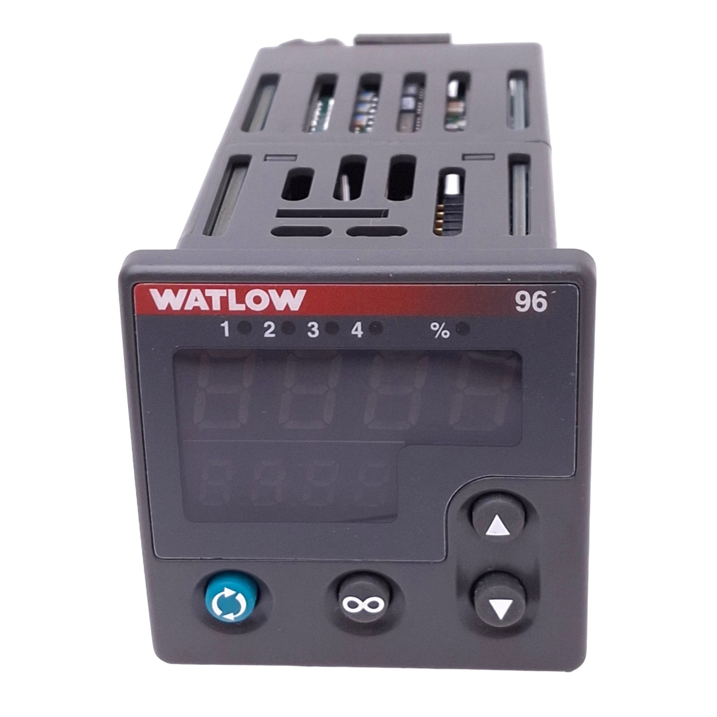 Used Watlow 96B0-FCAU-00RG Universal Process Temperature Controller, 24-28VAC/DC