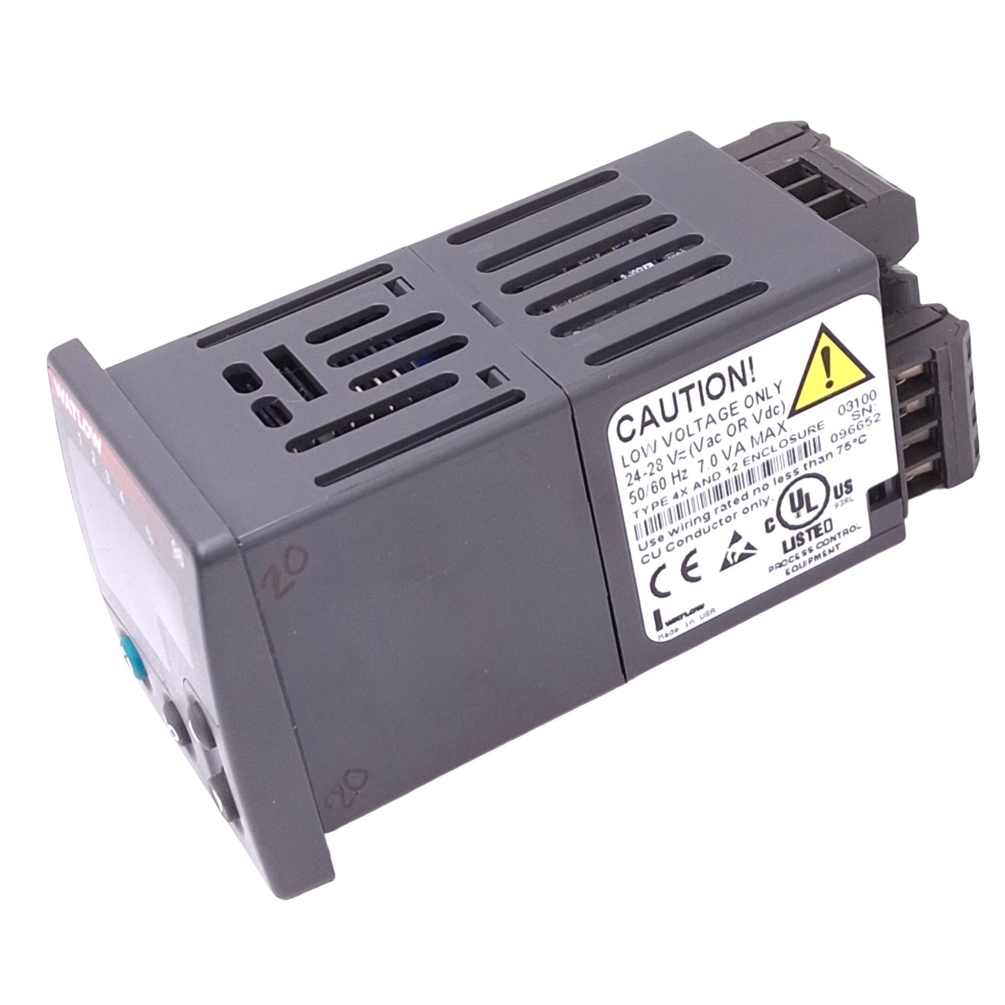 Used Watlow 96B0-FCAU-00RG Universal Process Temperature Controller, 24-28VAC/DC