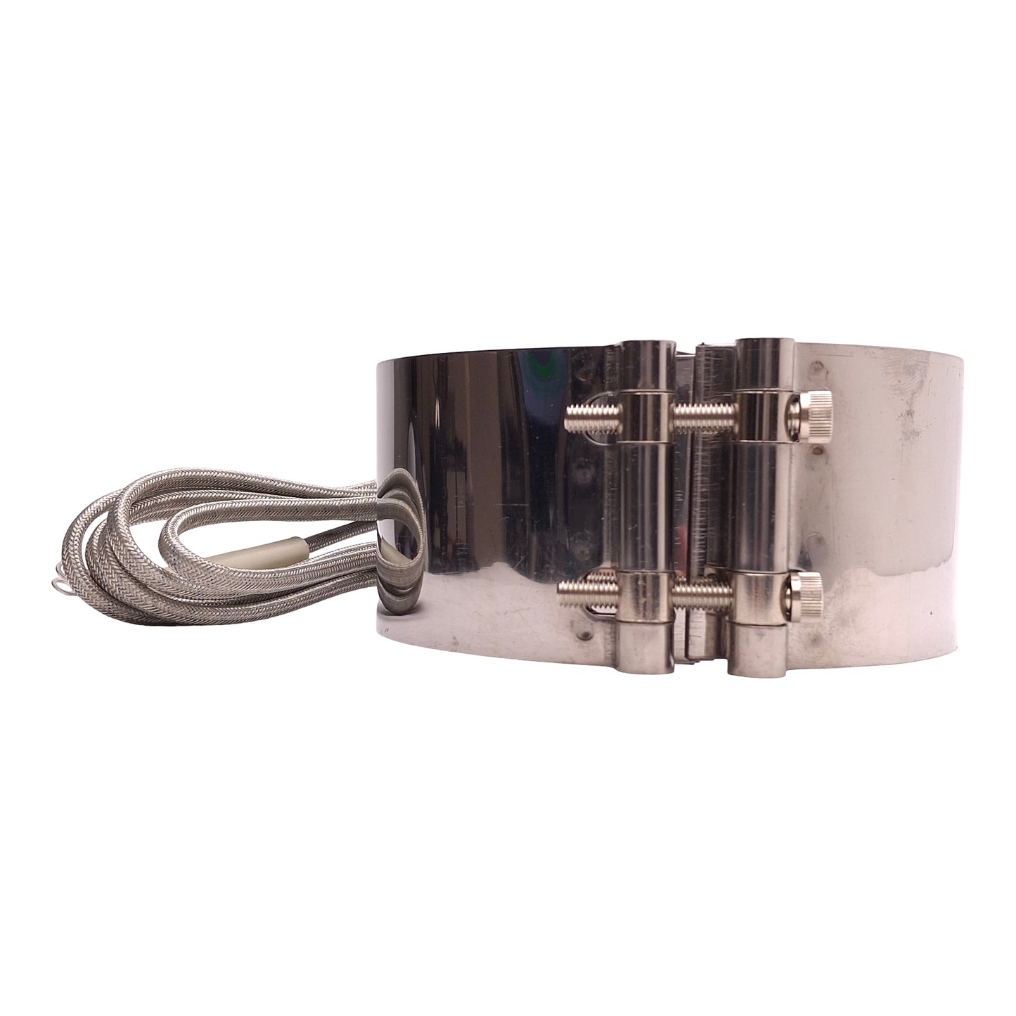 Used Seiwa A1733B Band Heater ø130mm ID, 65mm Length, 200V-220V, 1150W, Ring Terminal