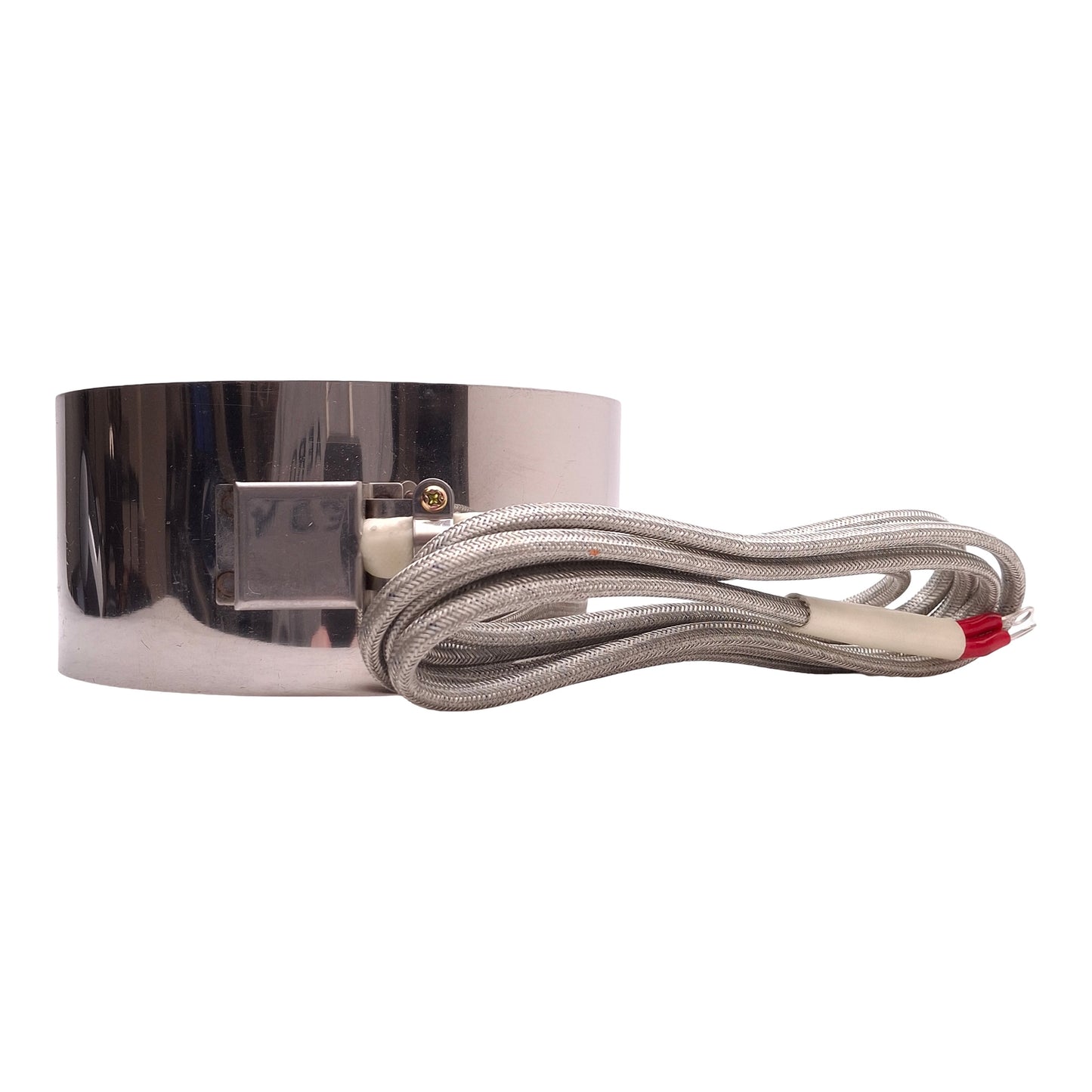Used Seiwa A1733B Band Heater ø130mm ID, 65mm Length, 200V-220V, 1150W, Ring Terminal