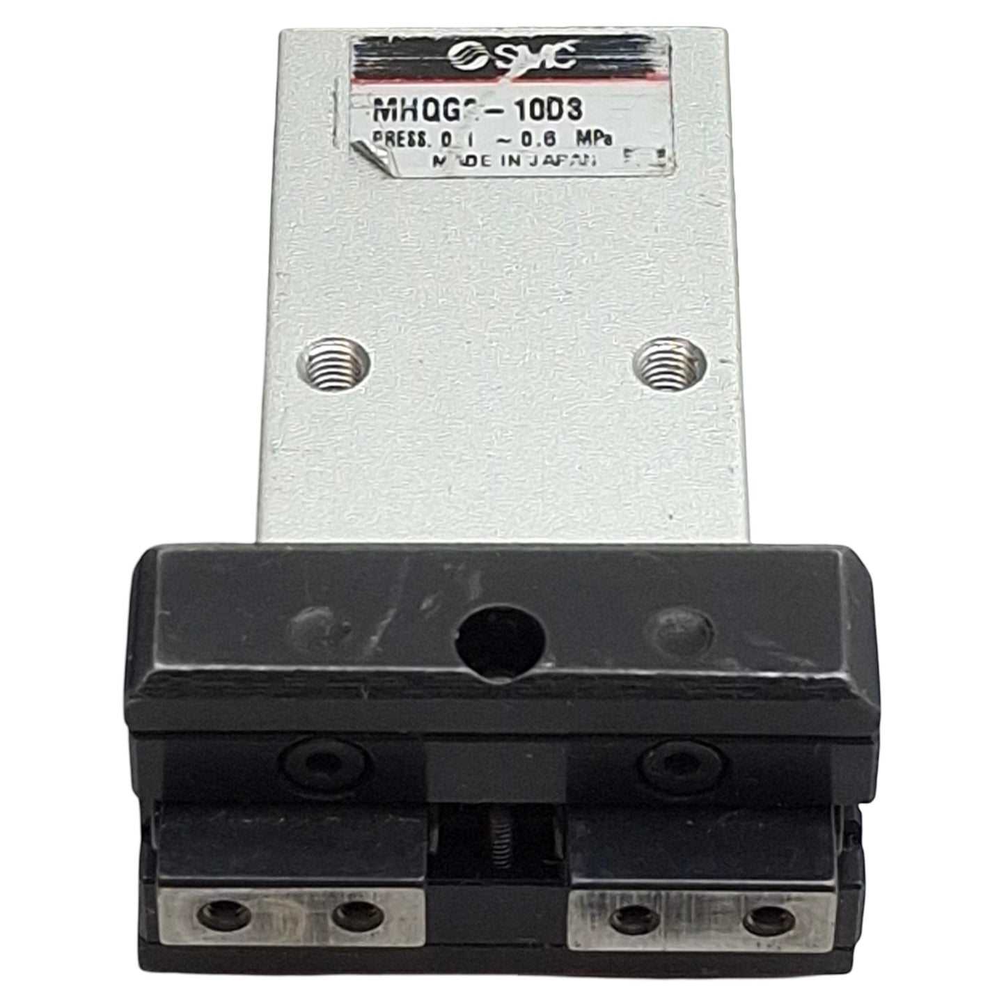 Used SMC MHQG2-10D3 Pneumatic Parallel Gripper, ø10mm Bore, 4mm Stroke, 11N, 0.6MPa
