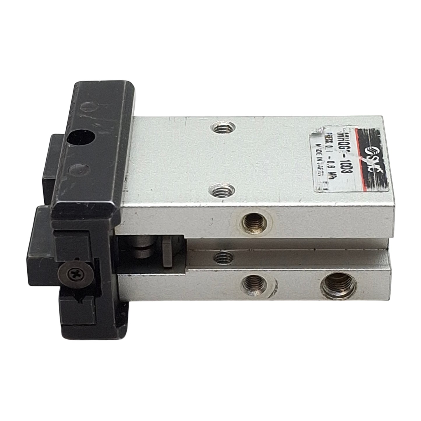 Used SMC MHQG2-10D3 Pneumatic Parallel Gripper, ø10mm Bore, 4mm Stroke, 11N, 0.6MPa