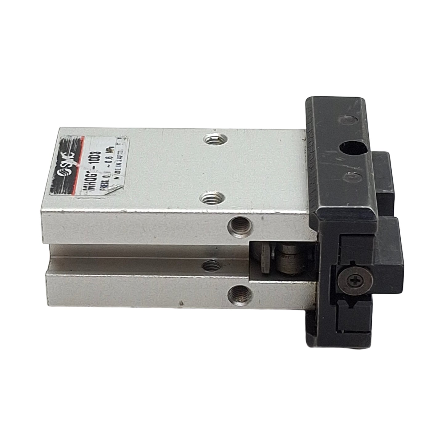 Used SMC MHQG2-10D3 Pneumatic Parallel Gripper, ø10mm Bore, 4mm Stroke, 11N, 0.6MPa