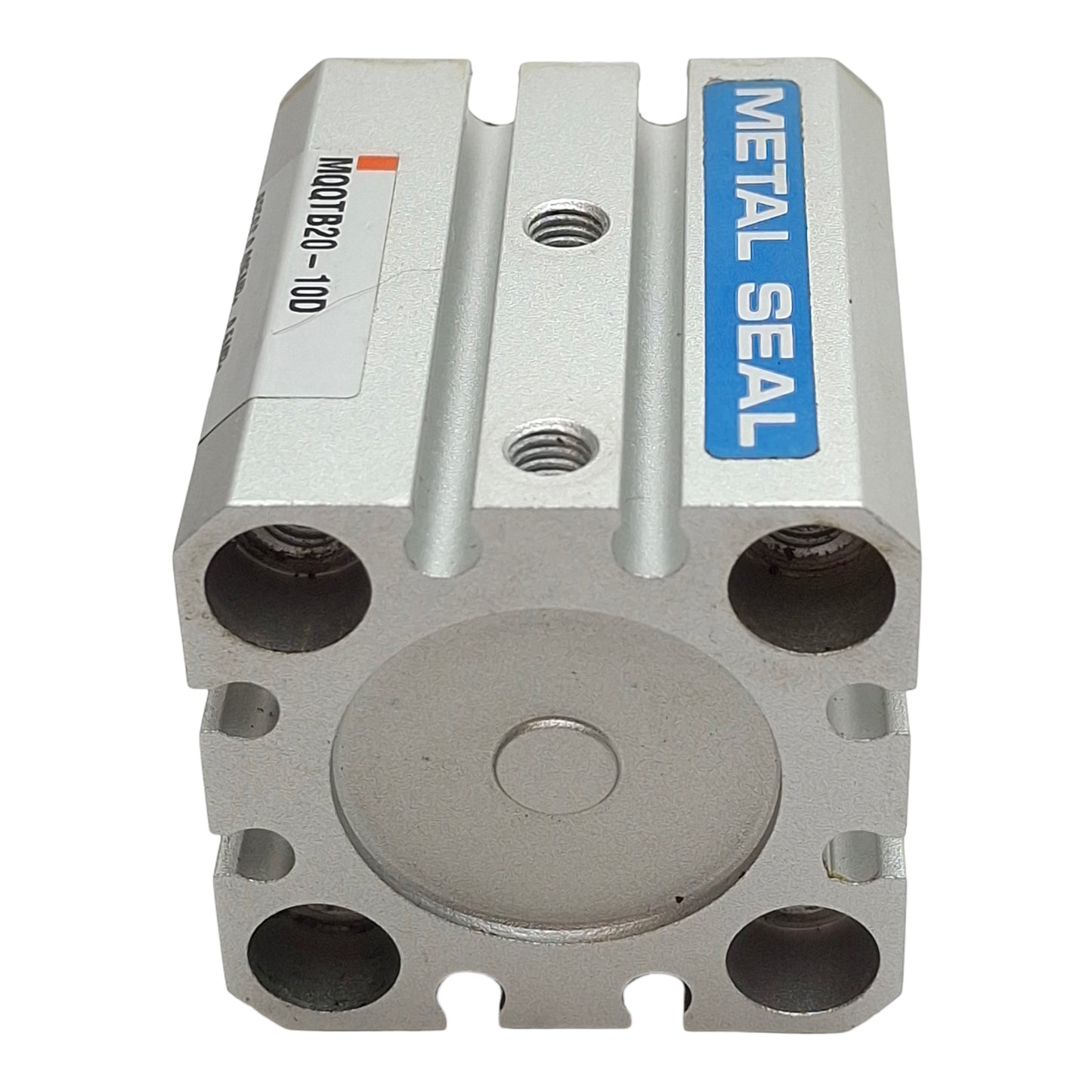 Used SMC MQQTB20-10D Low Friction Compact Cylinder ø20mm Bore 10mm Stroke, M5, 0.5MPa