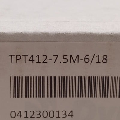 New Dynisco TPT412-7.5M-6/18 Melt Pressure Transducer, NaK Fill, 3mV/V, 0-7500psi