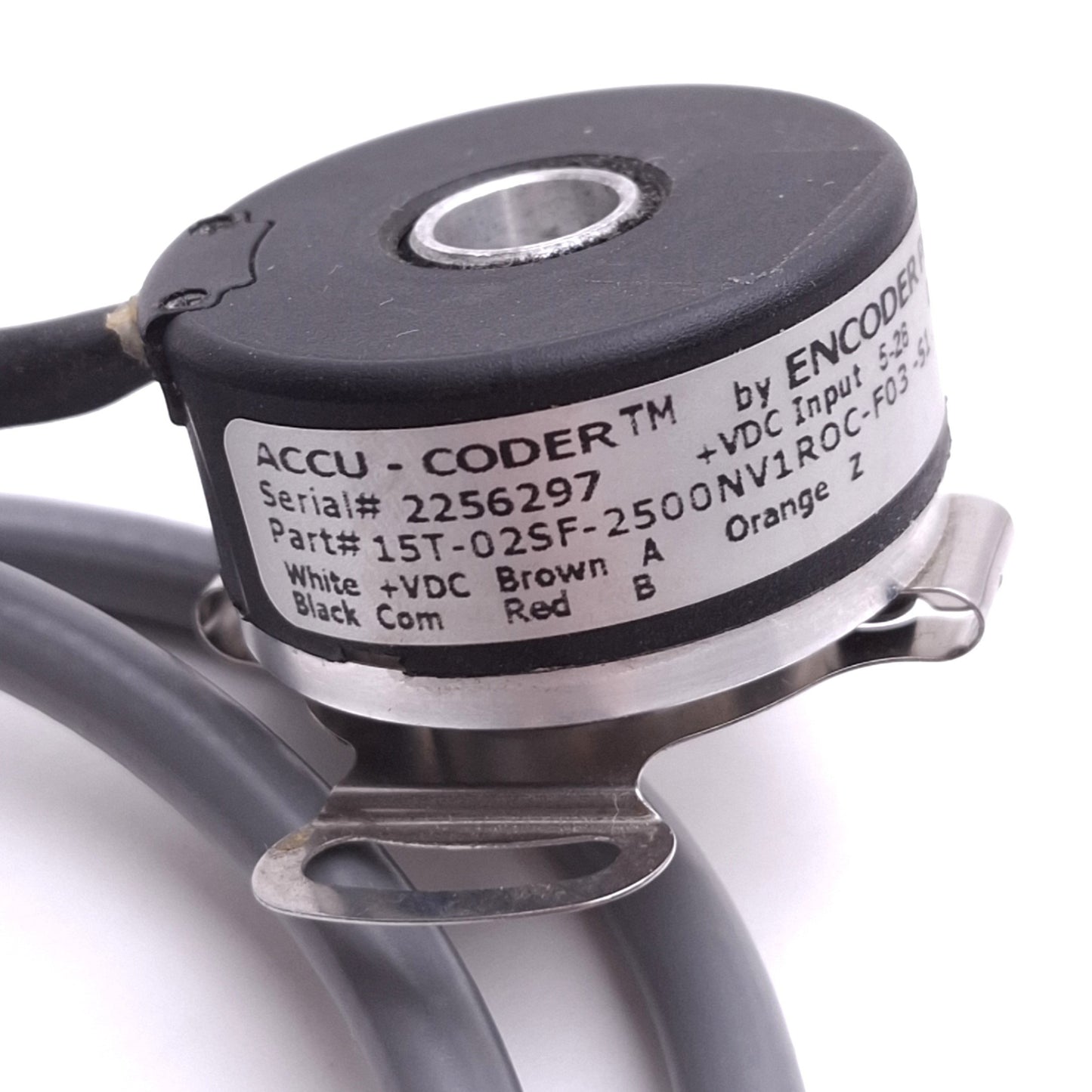 Used Encoder Products 15T-02SF-2500NV1ROC-F03-S1 Accu-Coder Rotary Encoder, 2500CPR