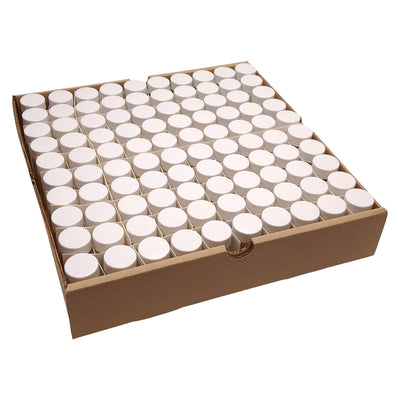 New Lot of 100 Wheaton 986586 Glass Liquid Scintillation Vial w/ Urea Cap, 20mL