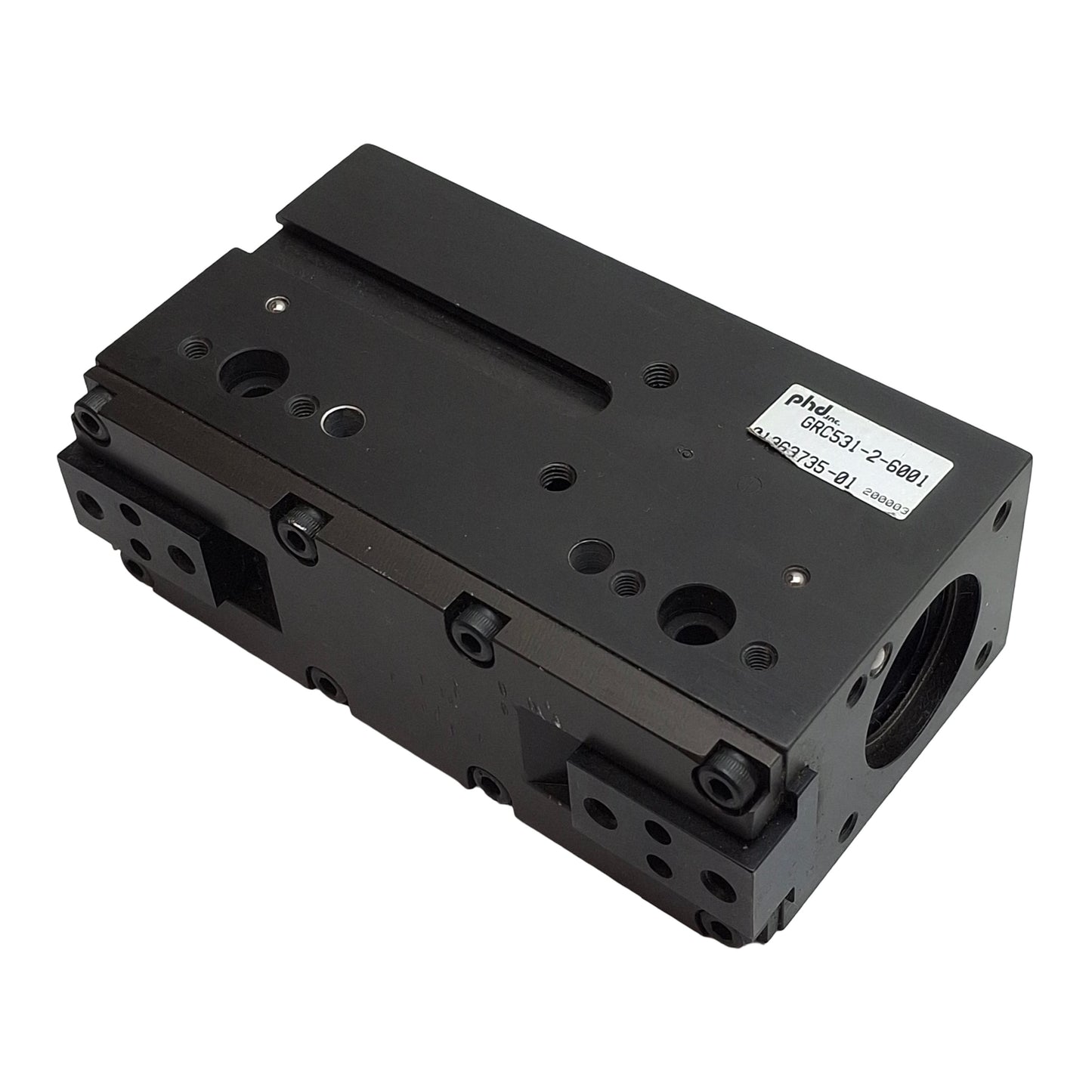 Used PHD GRC531-2-6001 Rotary Parallel Pneumatic Gripper, 1in Bore, 0.94in Travel