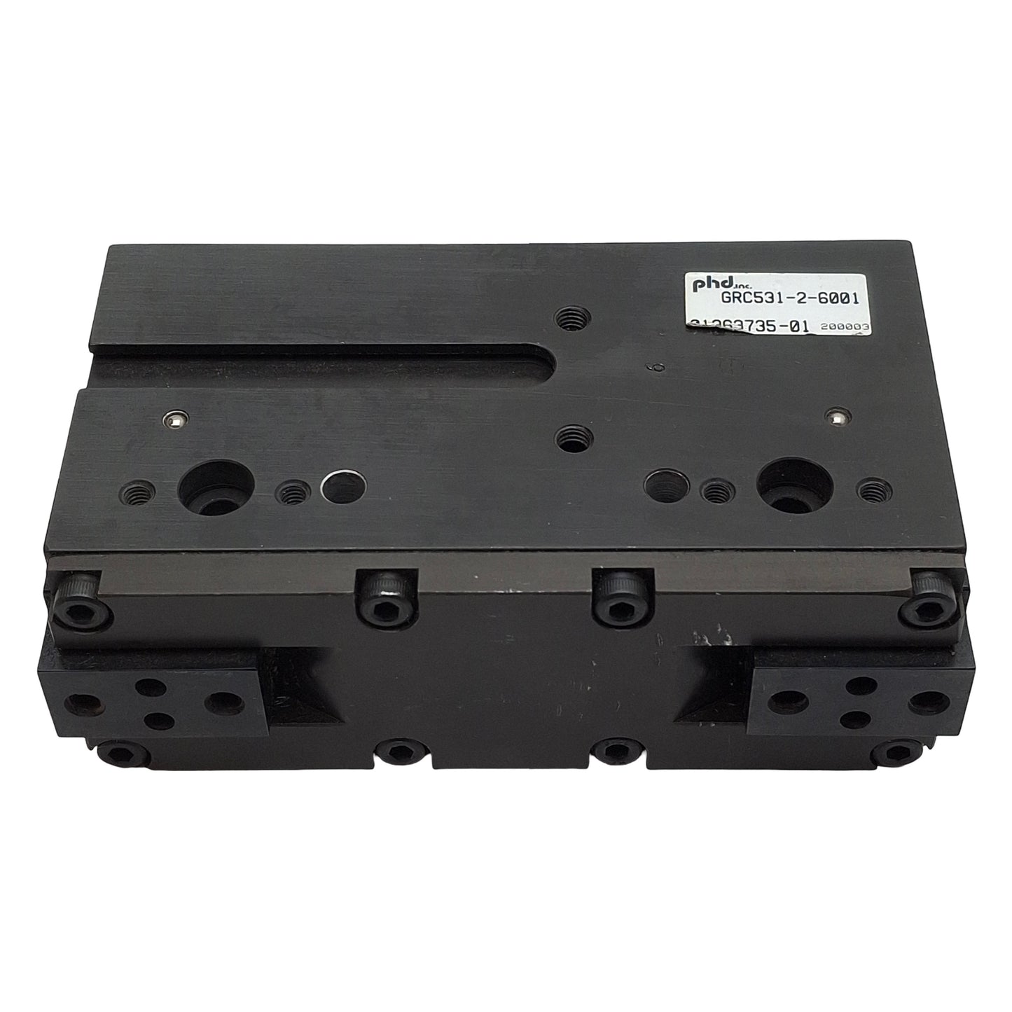 Used PHD GRC531-2-6001 Rotary Parallel Pneumatic Gripper, 1in Bore, 0.94in Travel
