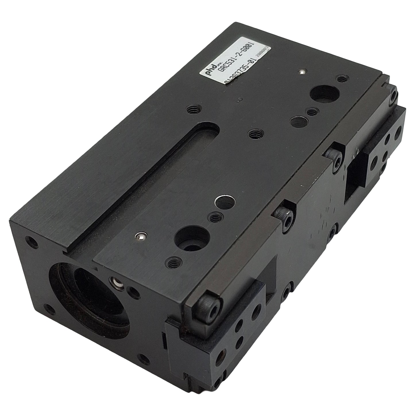Used PHD GRC531-2-6001 Rotary Parallel Pneumatic Gripper, 1in Bore, 0.94in Travel