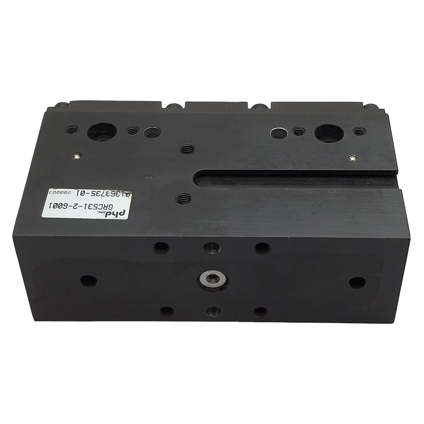 Used PHD GRC531-2-6001 Rotary Parallel Pneumatic Gripper, 1in Bore, 0.94in Travel