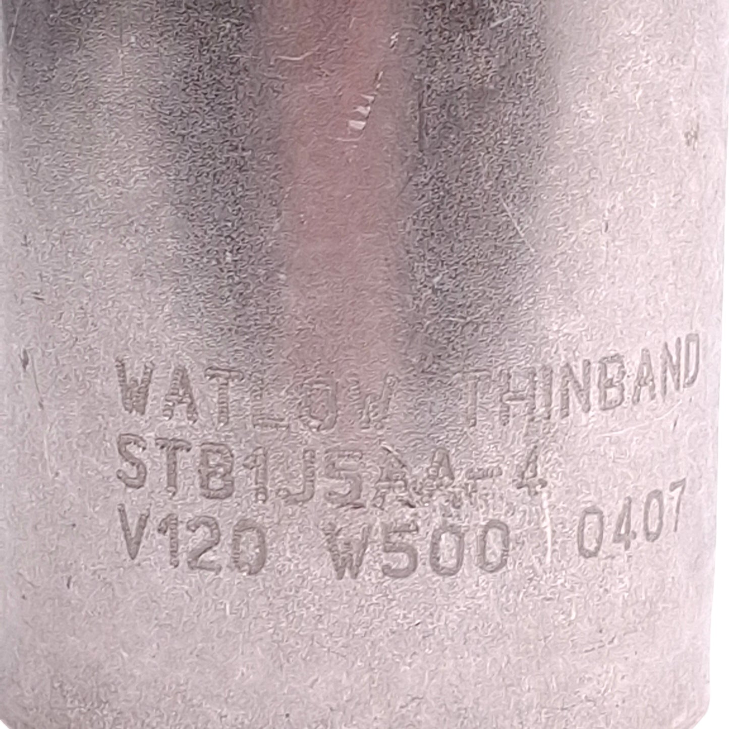 Used Watlow STB1J5AA-4 Thinband Heater Band 120V 500W, ø1.4" ID, 1.6" OD, 5" Length