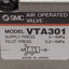 Used SMC VTA301 Pneumatic Valve, 3-Way, 1/8in NPT, 0-1.0MPa, 0.2-1.0MPa Pilot