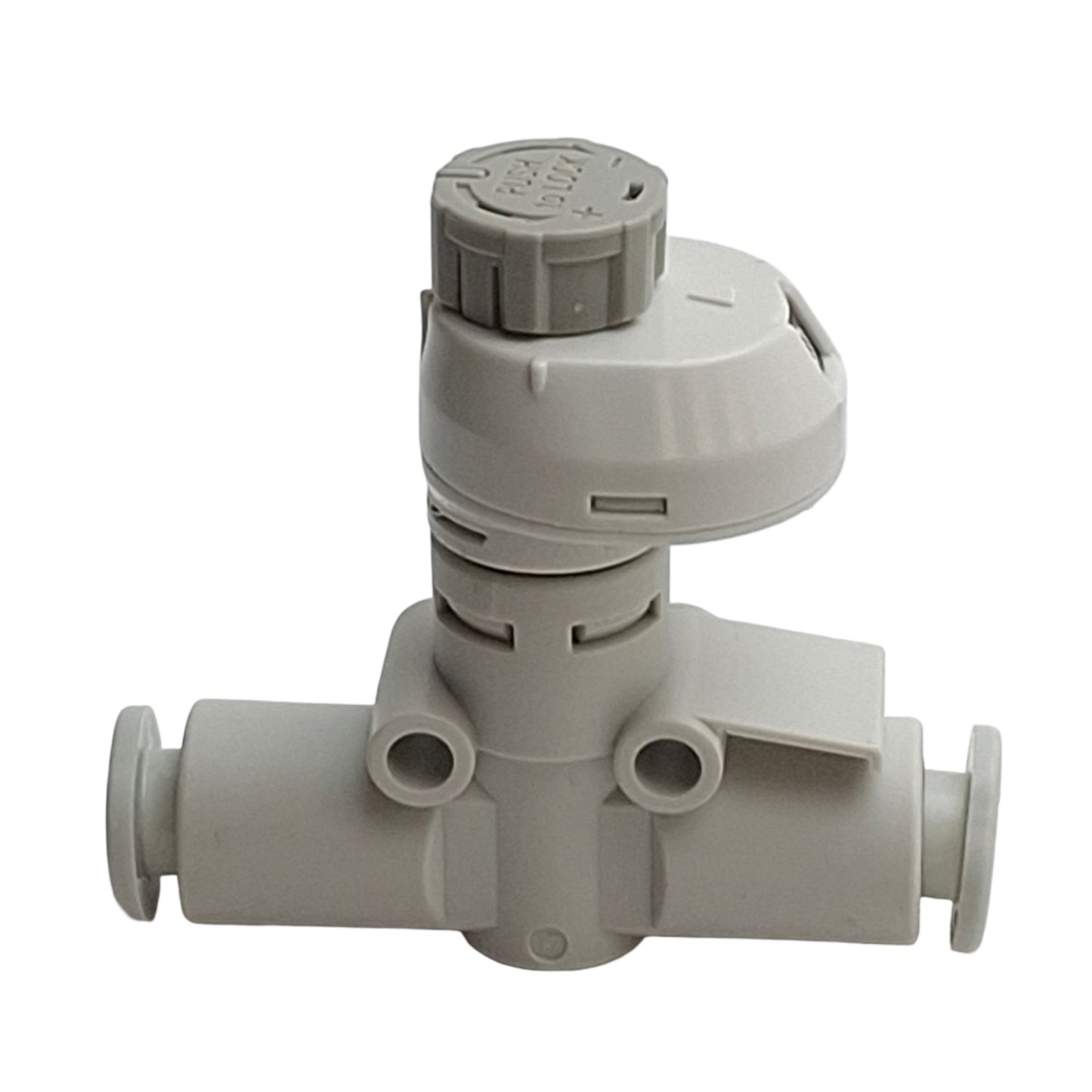 New – Open box Lot of 2 SMC AS2002F-6 Inline Flow Controller Fitting, ø6mm P2C, Push Lock