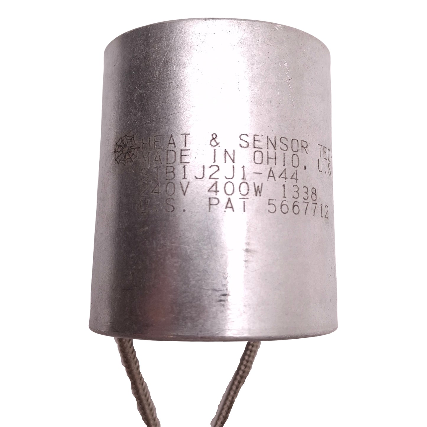 Used Heat & Sensor STB1J2J1-A44 Heater Band 240V 400W, ø1.4" ID, 2.5" Length