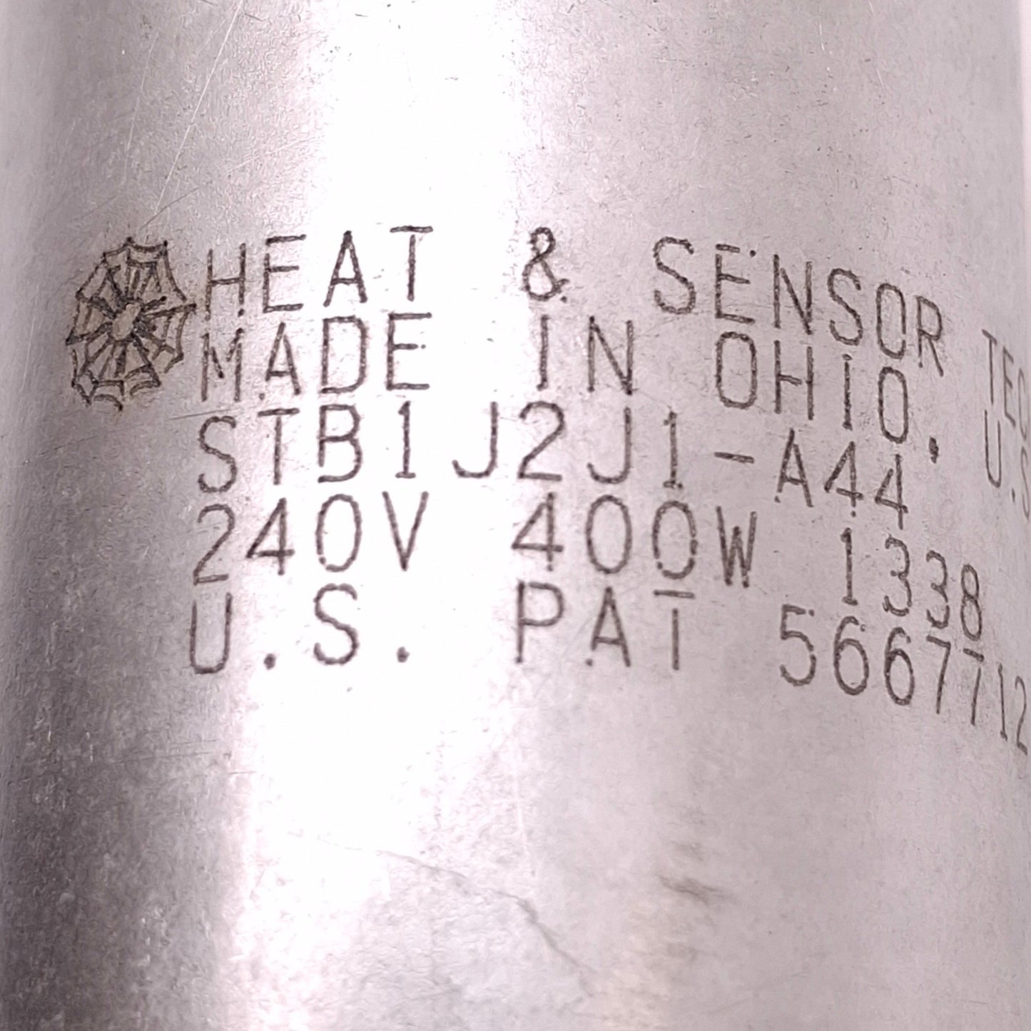 Used Heat & Sensor STB1J2J1-A44 Heater Band 240V 400W, ø1.4" ID, 2.5" Length