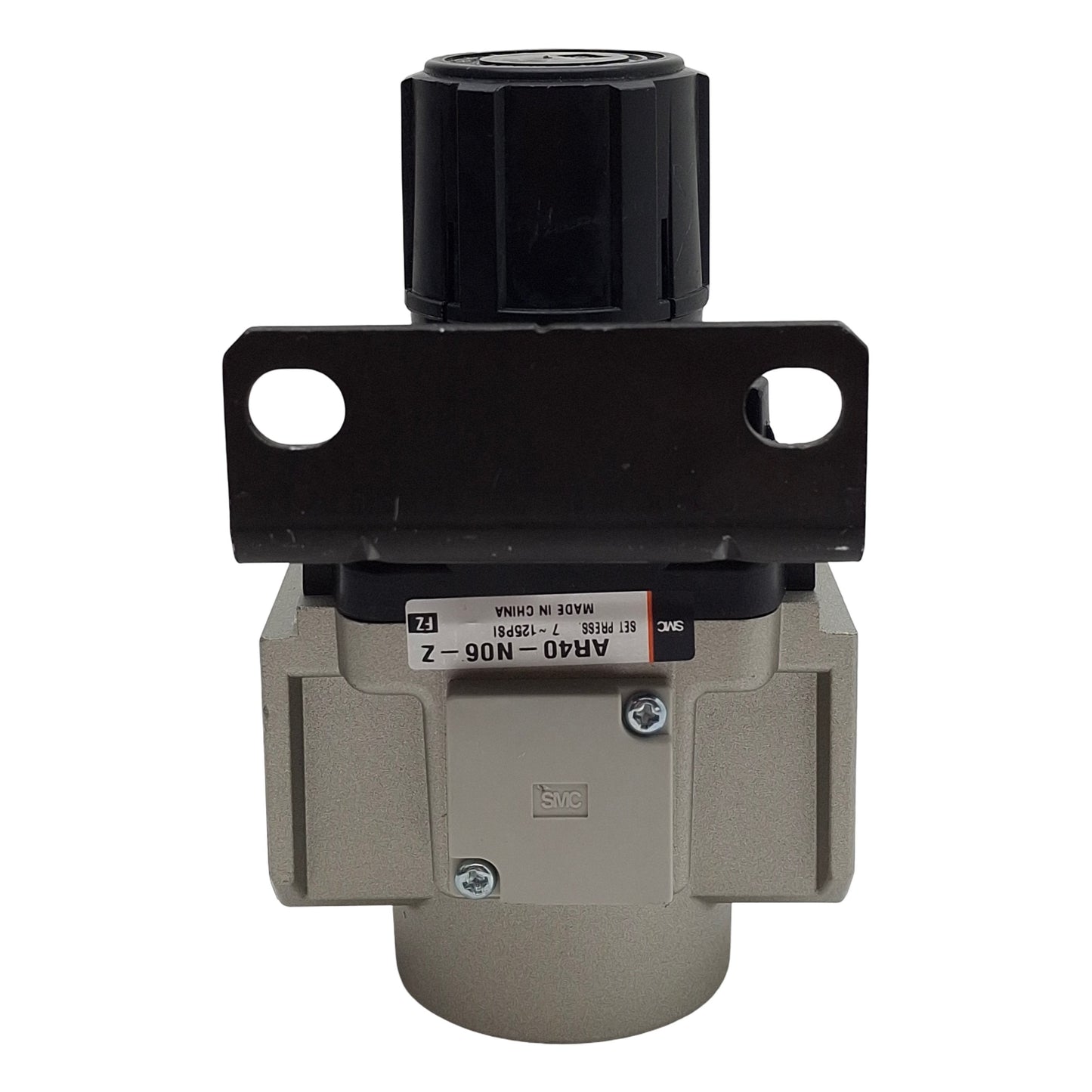 Used SMC AR40-N06-Z Pneumatic Regulator, 3/4in NPT, 1.0MPa Max, 0.05-0.85MPa Set