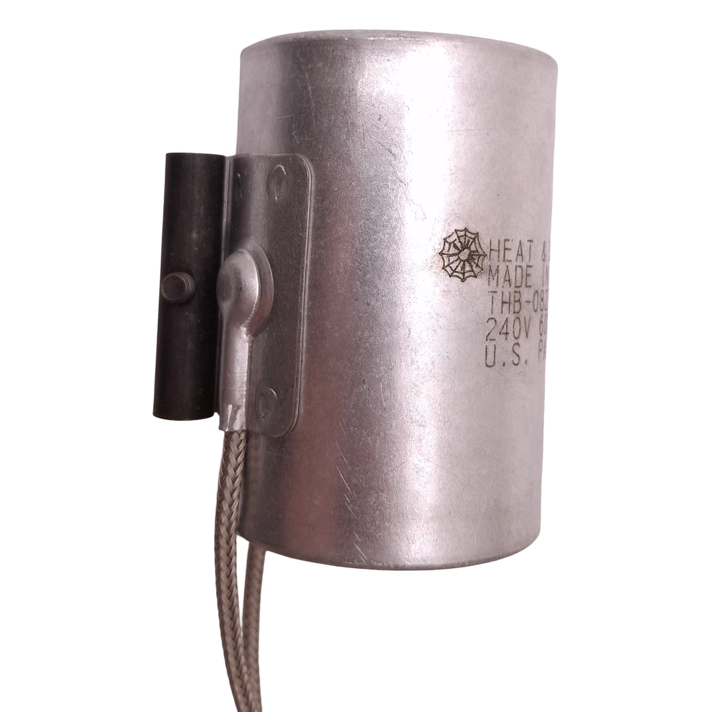 Used Heat & Sensor THB-083 Heater Band 240V 600W, ø1.4" ID, ø1.6" OD, 2.5" Length