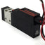 Used Humphrey 401-37 Micro Solenoid Valve 4-Way, 24VDC Coil, 125psi, #10-32 Ports