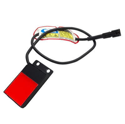 Used CCS LFL-612P Machine Vision Flat Light, 25mm x 25mm Emitting Surface, 12VDC, Red