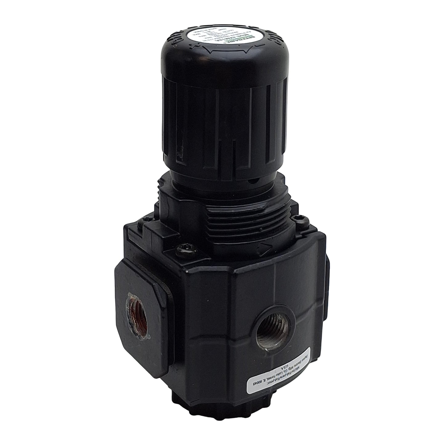 Used Speedaire 4ZM18A Pneumatic Regulator, 1/4in NPT, 300psi In, 5-150psi Set, 144cfm