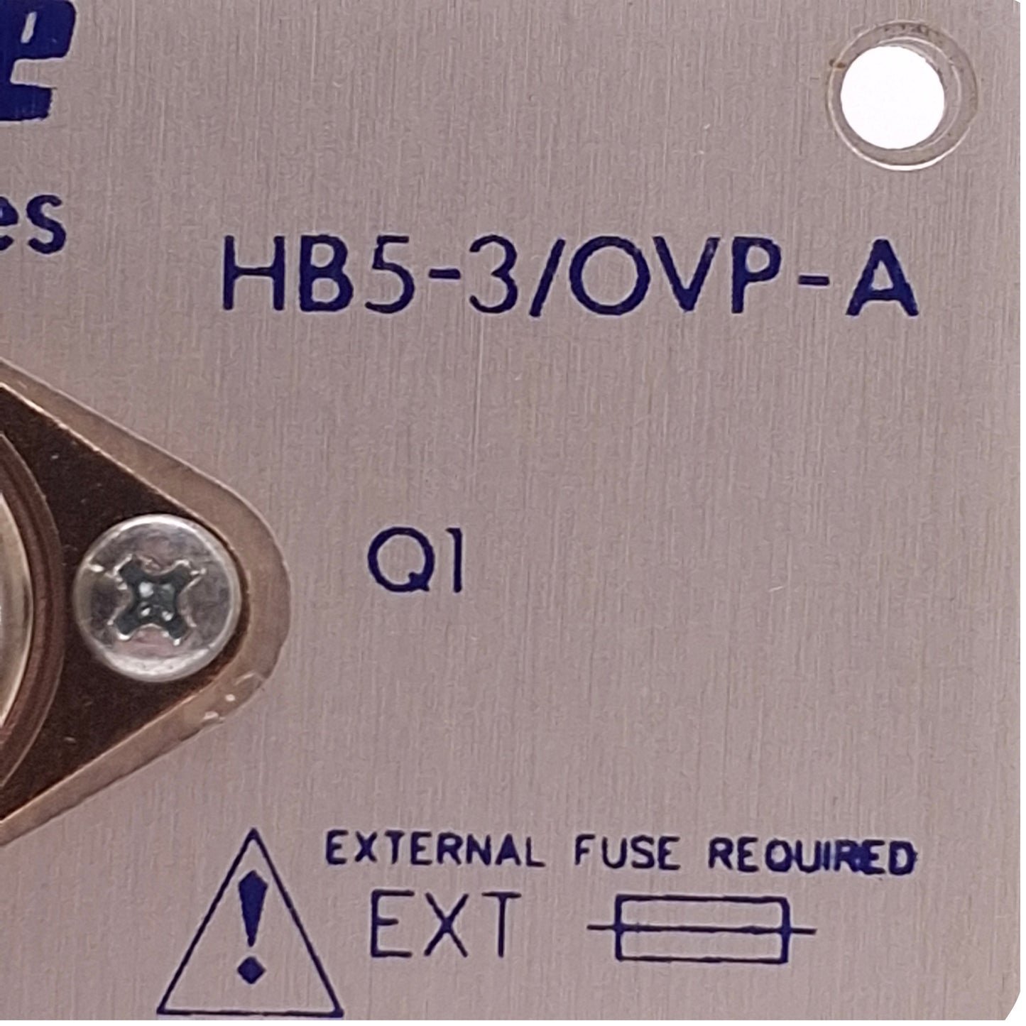 Used Power-One HB5-3/OVP-A Power Supply International Series Out: 5VDC @ 3A In:120VAC
