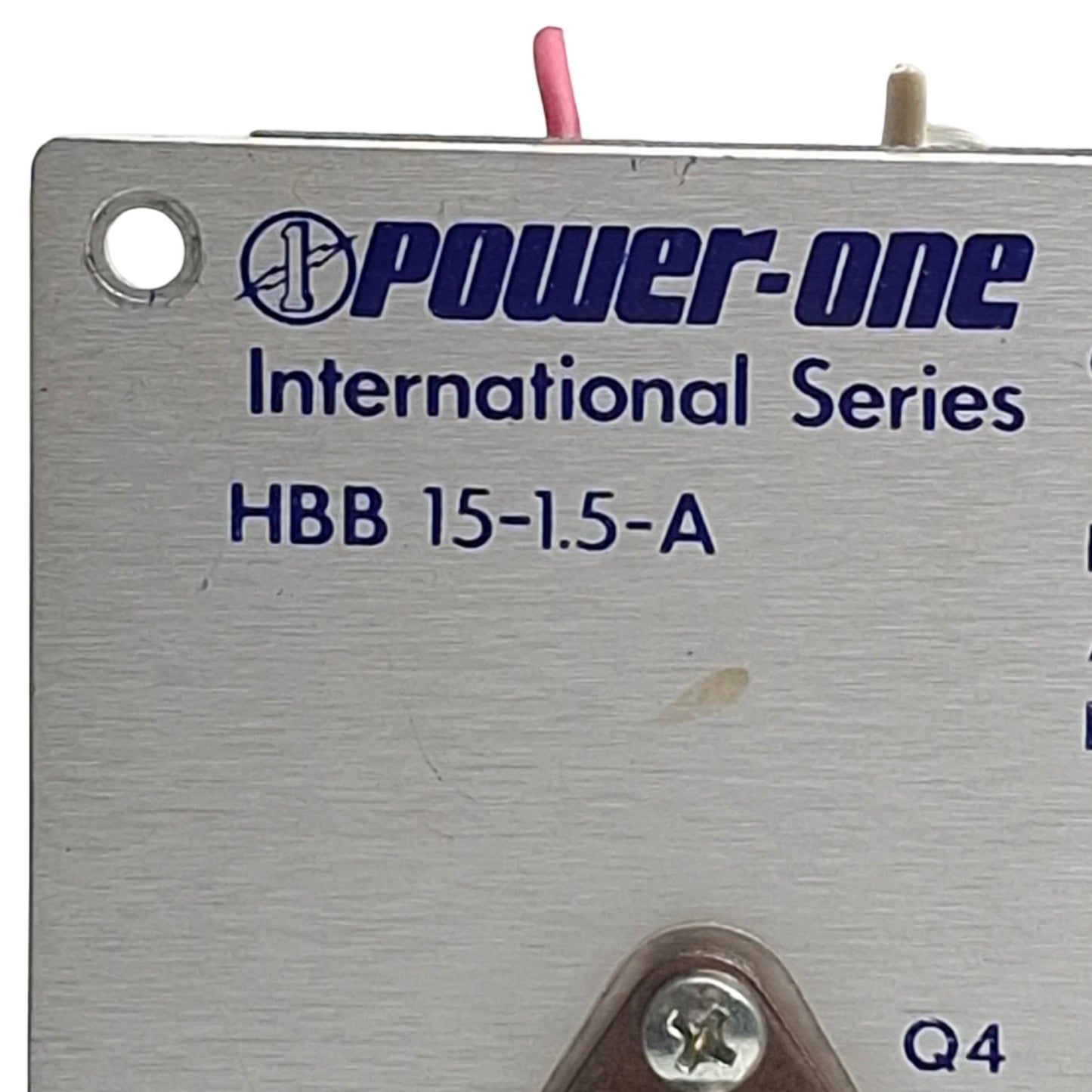 Used Power One HBB 15-1.5-A Power Supply 87-264VAC Input, 2 Channel, 12V & -5VDC 1.7A