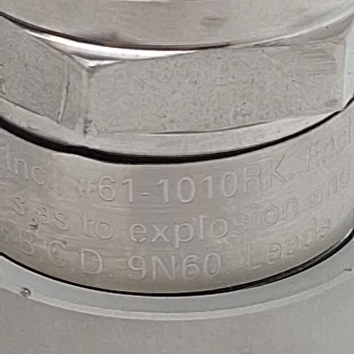 Used RKI Instruments 61-1010RK Combustible Gas Detector Sensor, 0-100%LEL, 1/2in NPT