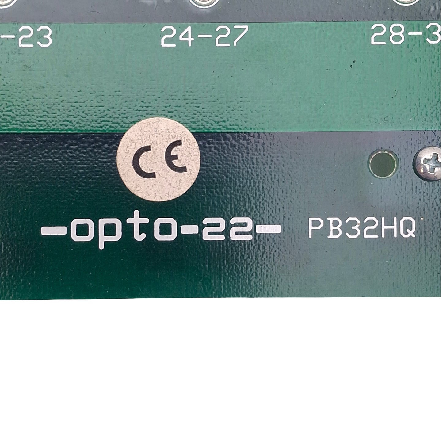 Used OPTO 22 PB32HQ Quad 8-Module Rack For PAMUX 32 Channel Brain Board, 11.5" x6.5"